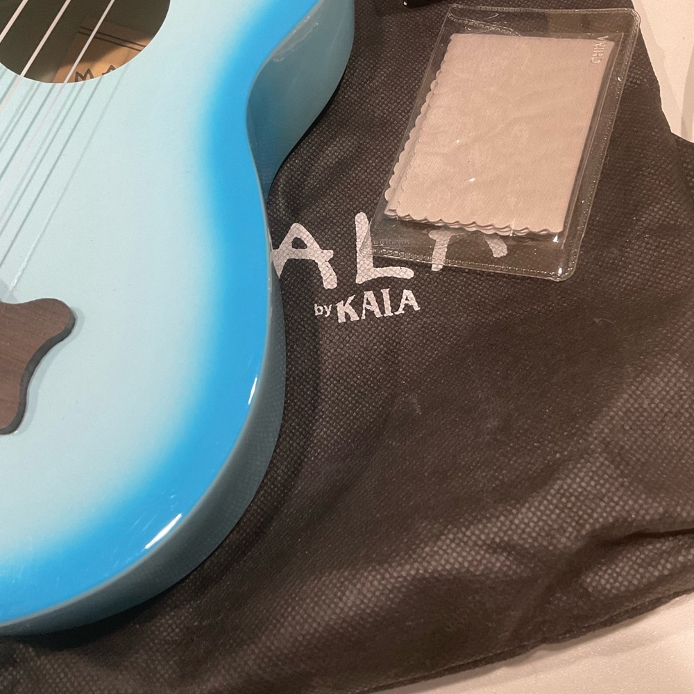 🪴NWT KALA Light Blue Burst Soprano Ukulele - Picture 6 of 8